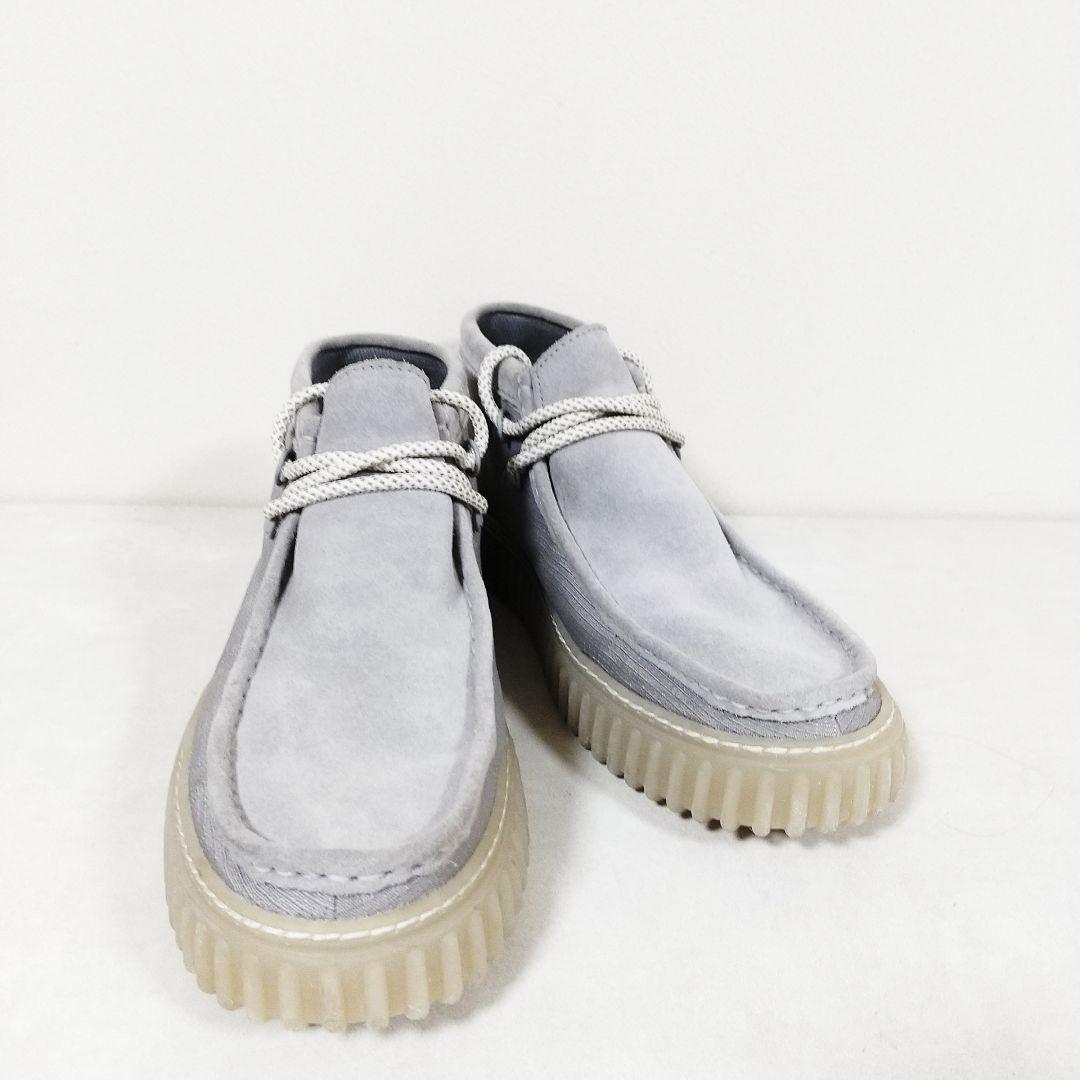 未使用級 クラークス トーヒルハイ ゴアテックス 26.5 グレー ワラビー