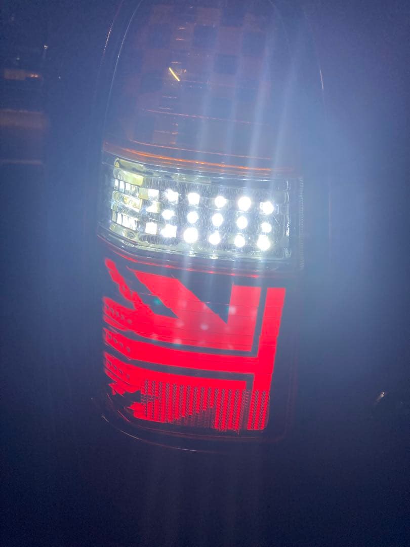 ミラジーノL700S 純正テール 左右セット ユニオン・ジャック模様