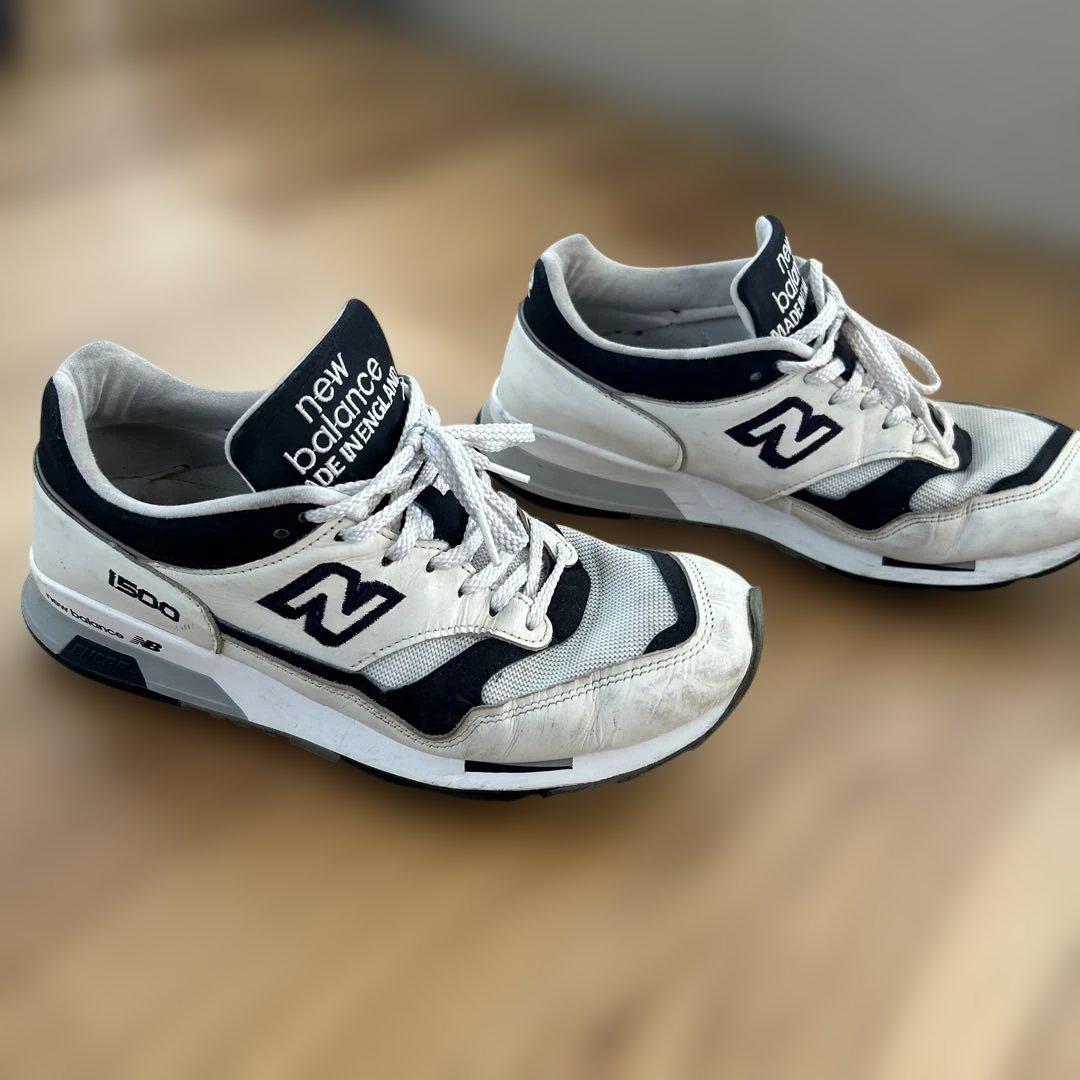 New Balance M1500WWN ホワイト/ネイビー 27.5cm