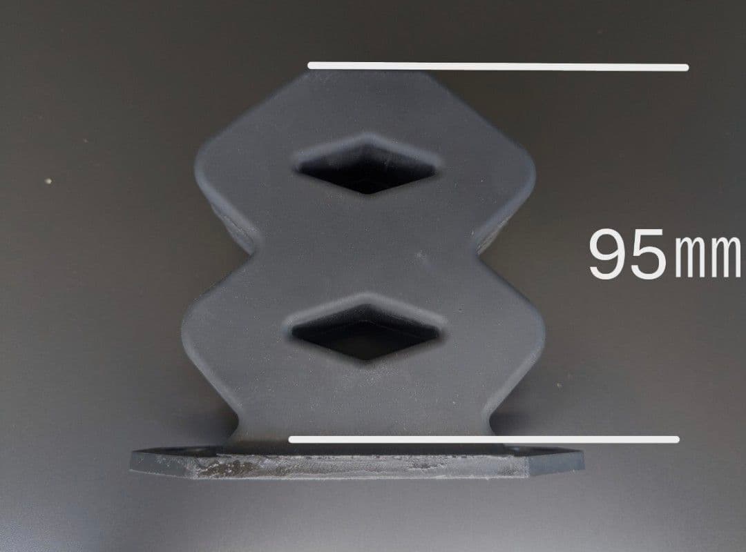 ジムニー ビッグサイズ8の字バンプラバー バンプストッパー 硬度ハード