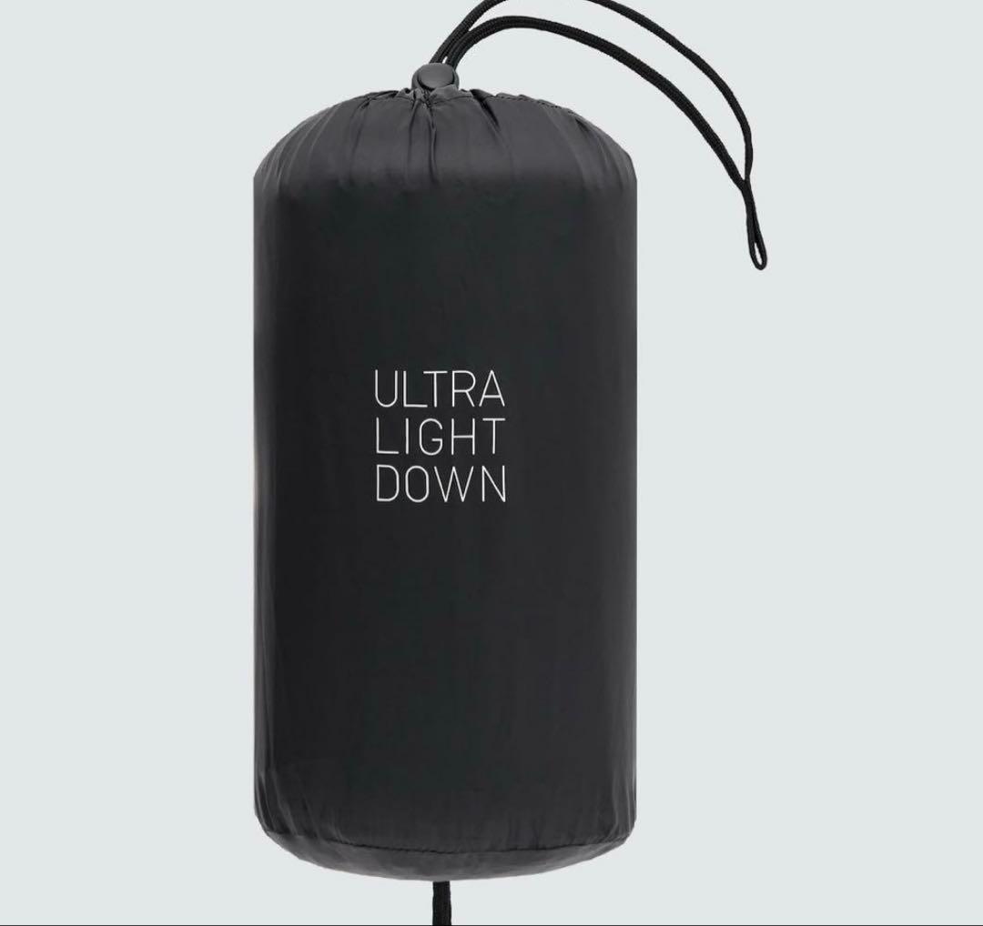 新品 UNIQLO × Theory ウルトラライトダウンロングベストSブラック