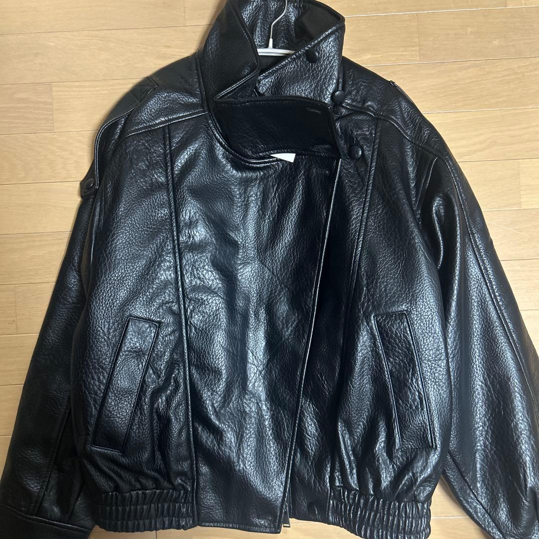 最終値下げ！正規品 完売品 ZARA ysl フェイクレザージャケット xs