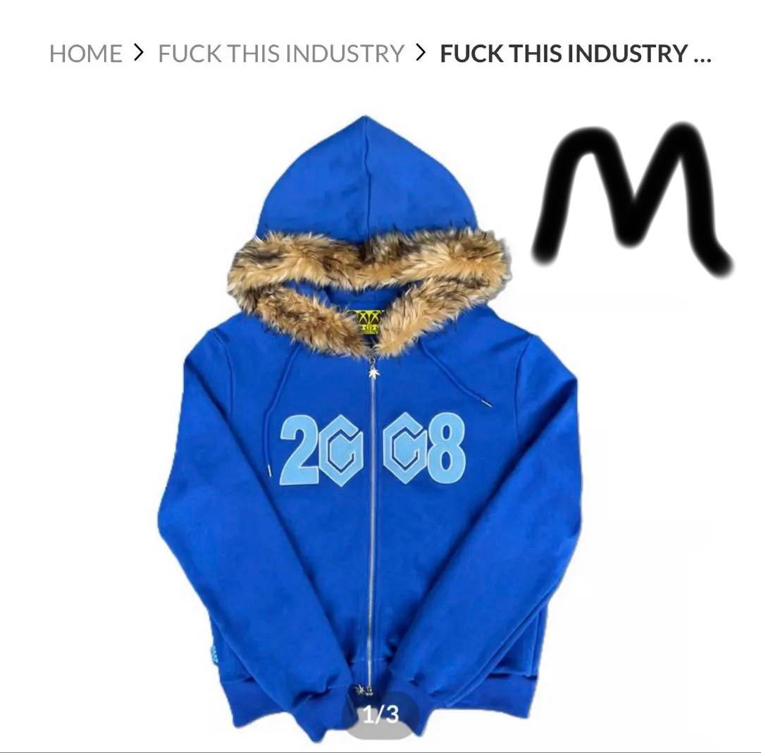 Fuckthisindustry fti ジップ ファーパーカー - メルカリ