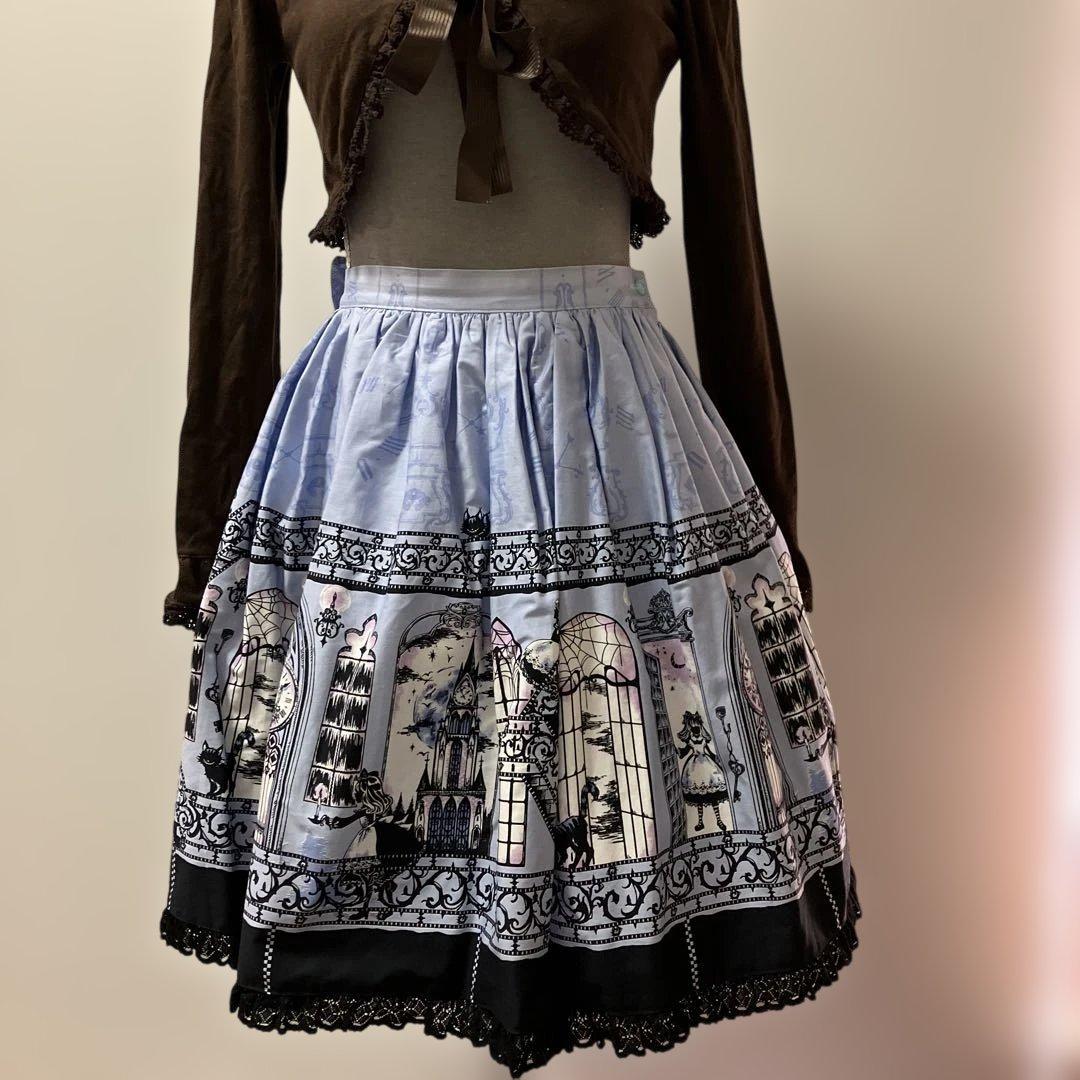 アリスアンドザパイレーツ　スカート　同シリーズのニーハイソックス付き アリスアンドザパイレーツ スカート 同シリーズのニーハイソックス付き