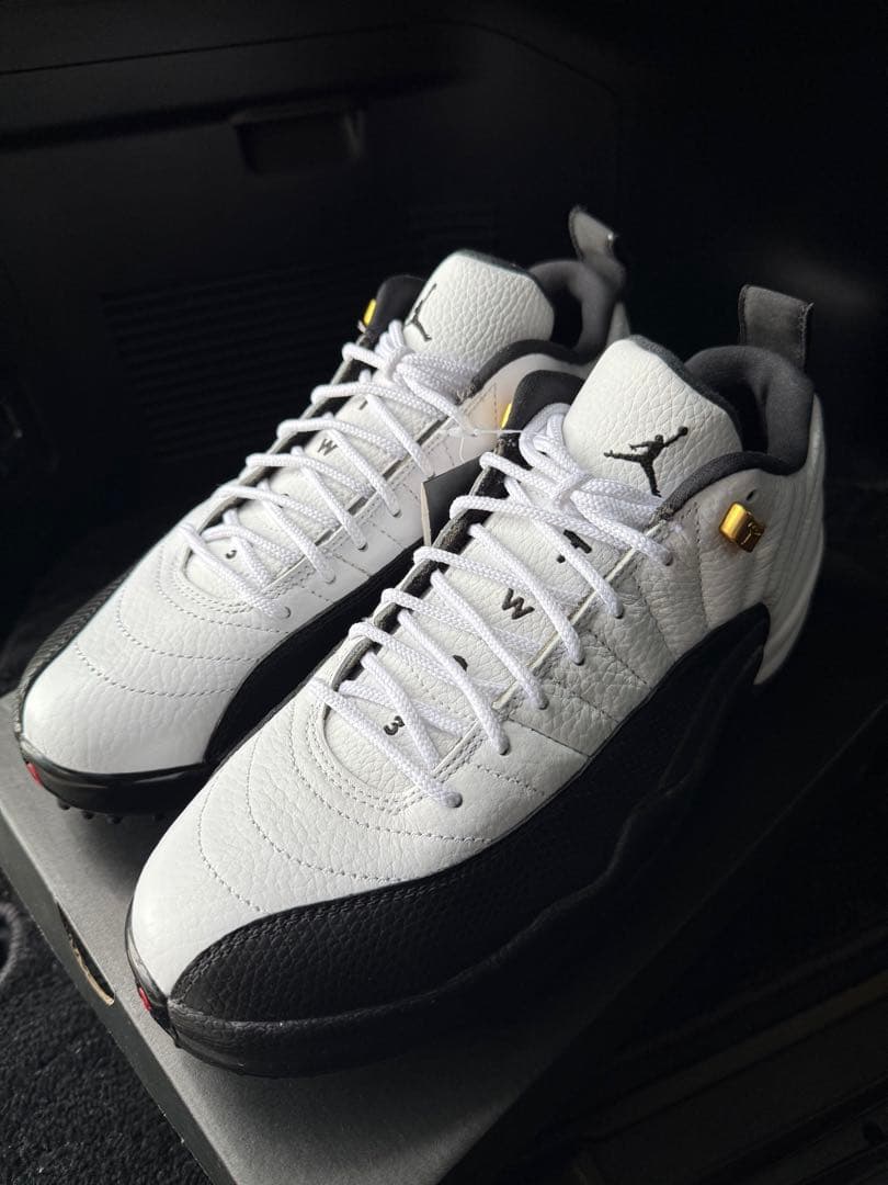 シューズ(男性用) Nike Air Jordan 12 Low Golf \"Taxi\" 27cm