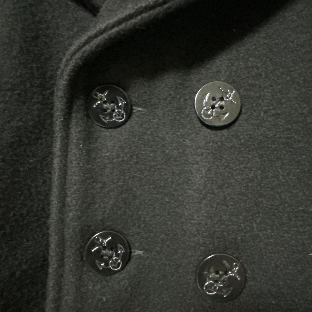 【米国製】Schott U.S.740N ピーコート 40 黒 ヴィンテージ