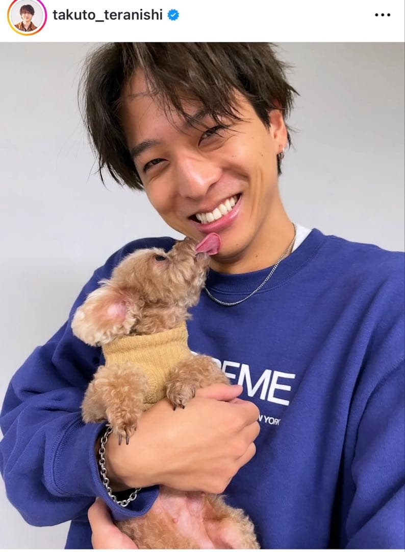 激レアtimelesz 寺西拓人 Supreme シュプリーム Crewneck - メルカリ