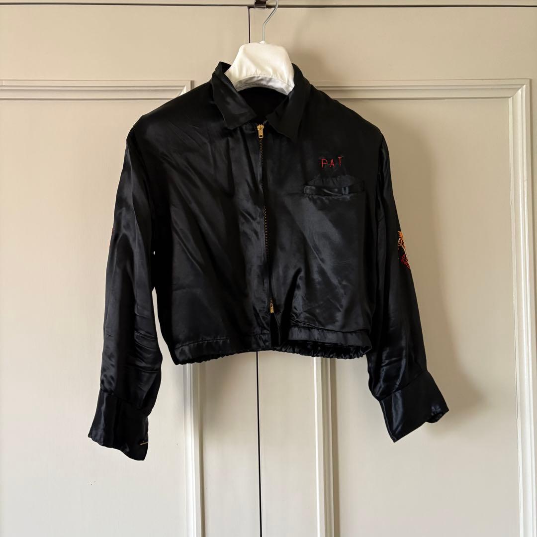 60s ビンテージ シルク ベトジャン - メルカリ