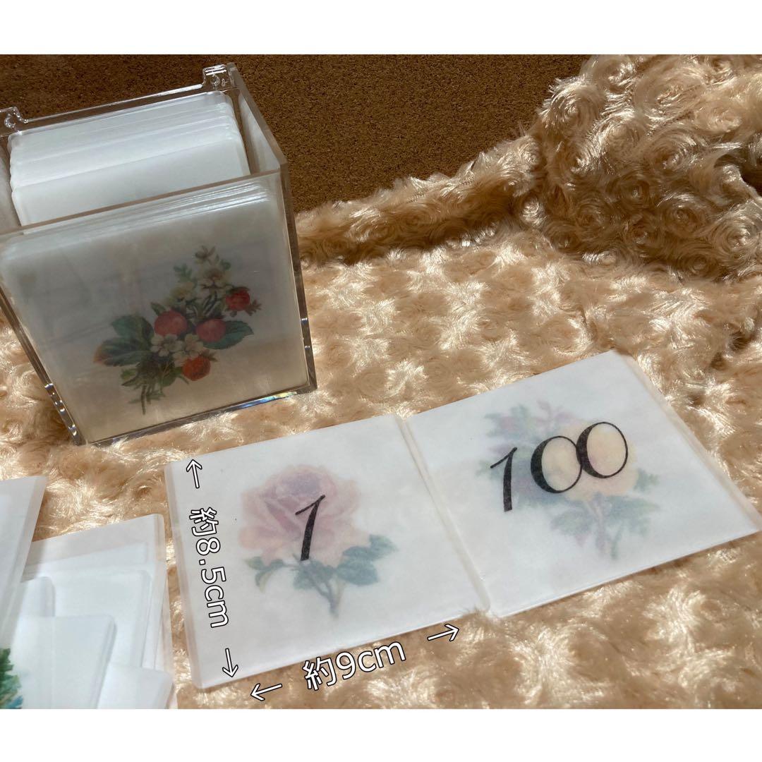 セービングチャレンジ 貯金 家計簿 貯金リフィル 貯金ボックス1〜100