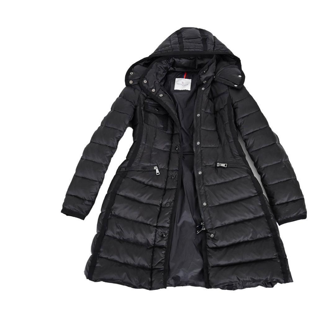 未使用タグ付き】MONCLER Hermine ダウンジャケット TG4 黒色 - メルカリ
