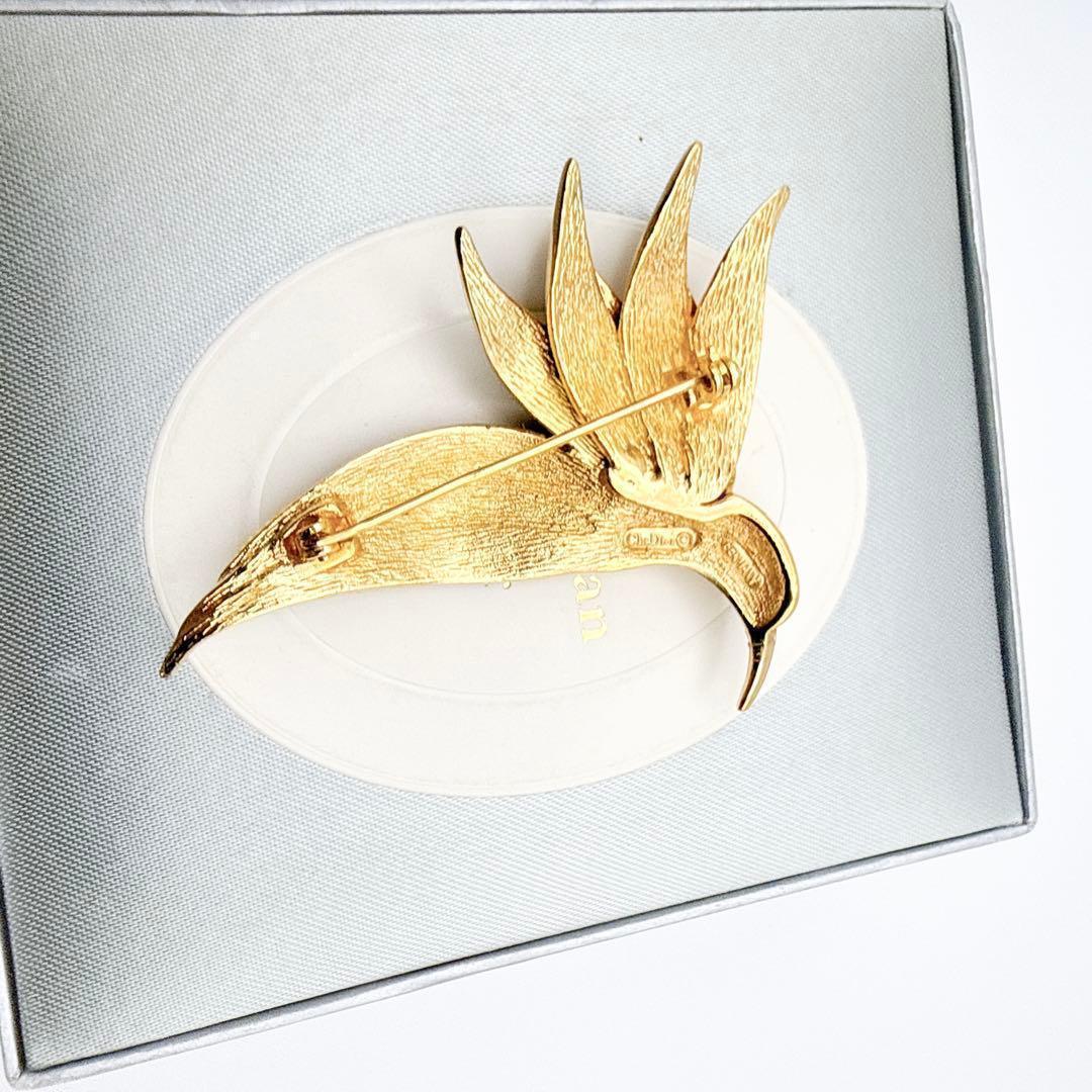 2924 保存箱付き✨Dior ブローチ CD ロゴ 希少 刻印 - メルカリ