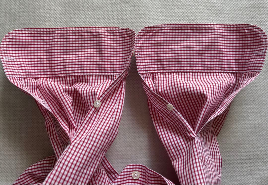 Giannetto ジャンネット タッターソール ホリゾンタル シャツ 39