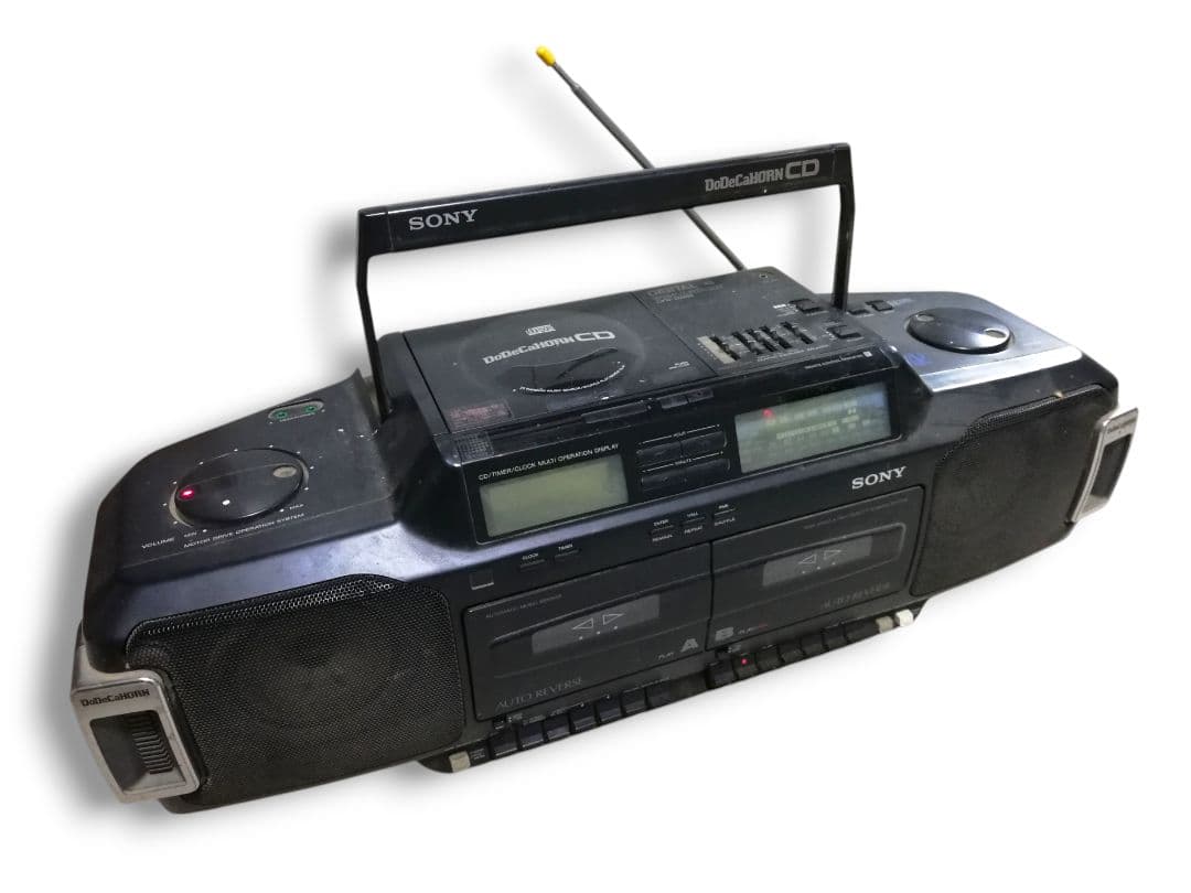 通電OK‼️ ソニー CD ラジカセ ドデカホーン CFD-DW85 - メルカリ