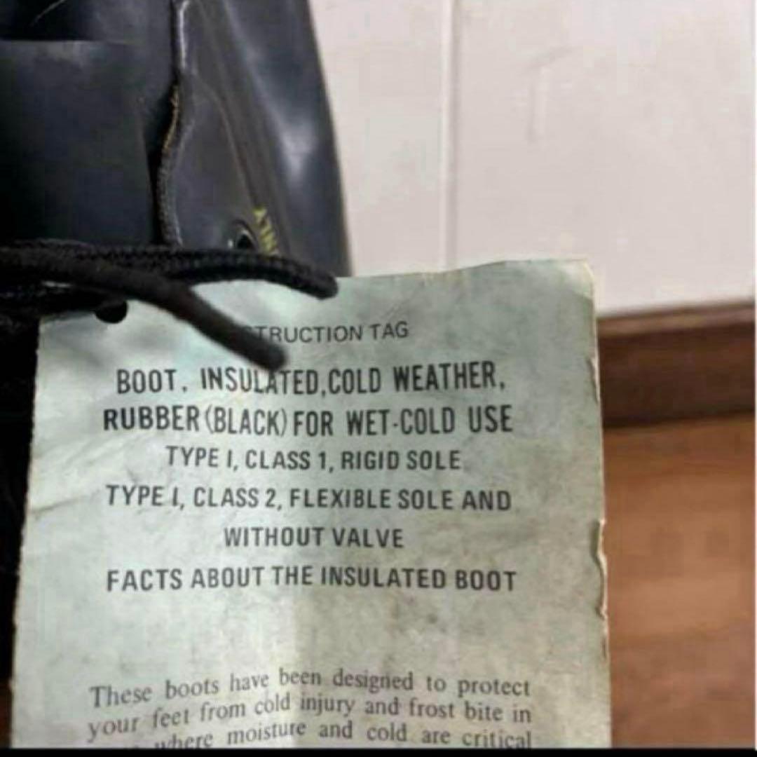 米軍実物　デッドストック　ミッキマウスブーツ　25cm〜25.5cm ④