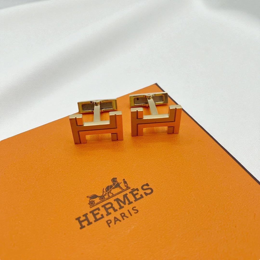 ⭐️美品⭐️ エルメス カフス Hオ カレ ゴールド カフリンクス カフリンクス 《H・オ・カレ》 | Hermès - エルメス-公式サイト