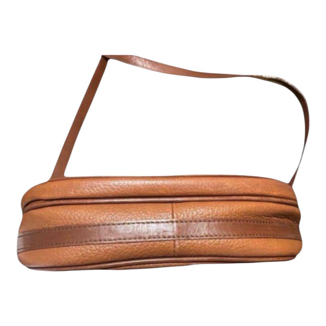 バーバリーズ ショルダーバッグ レザー ブラウン ノバチェック