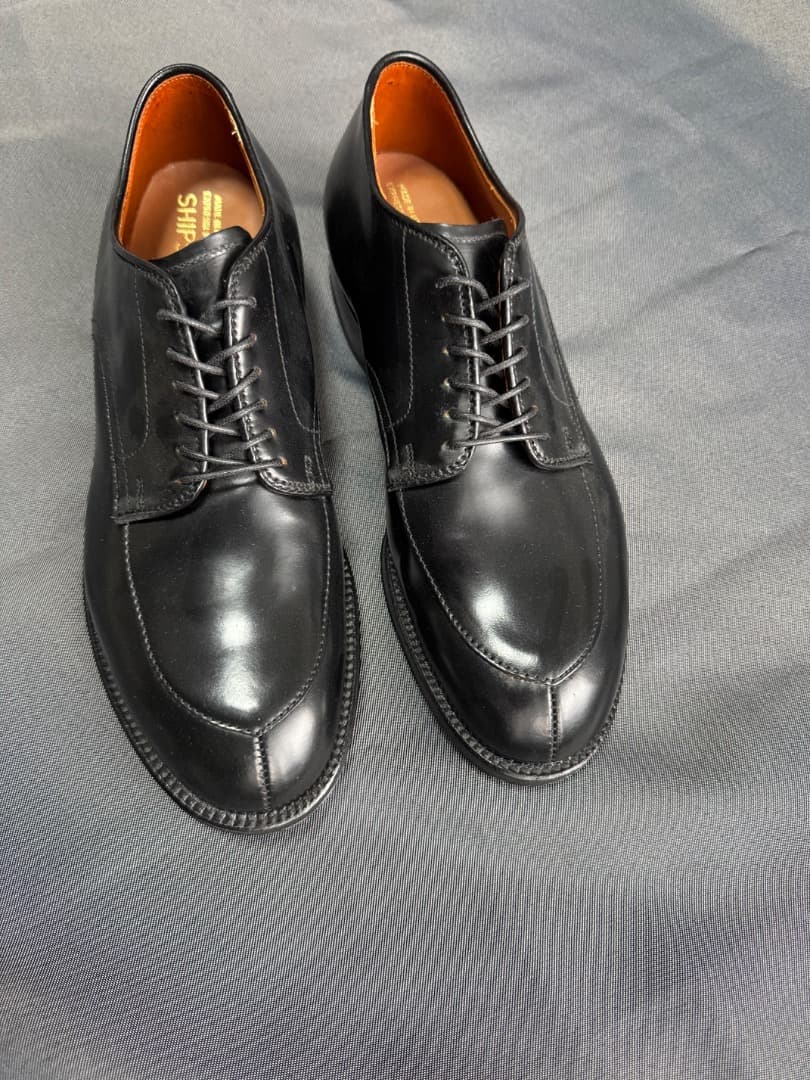 Alden オールデン 54331 Vチップ ブラック・コードバン　7D ALDEN】オールデン 54331 Vチップ コードバン ブラック サイズ US7.5D