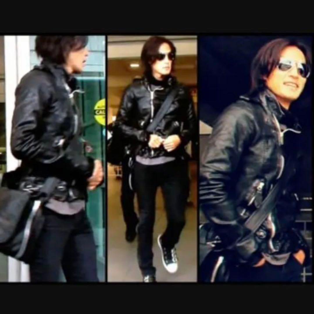 GOLDEN GOOSE ダブルライダースジャケット B'z 稲葉浩志さん愛用