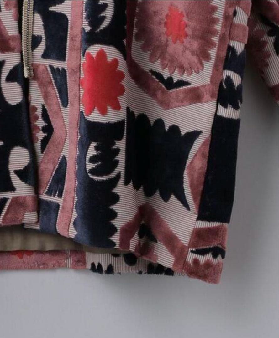 6 ROKU PILECUT JACQUARD JACKET 38サイズ - メルカリ