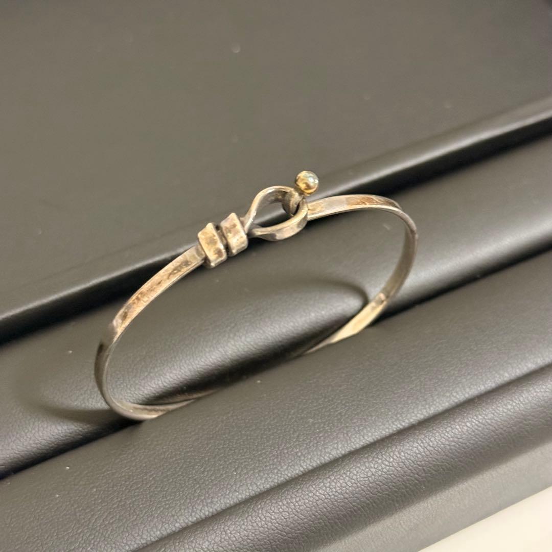 ティファニー Tiffany&Co フック＆アイ バングル 925 750 - メルカリ