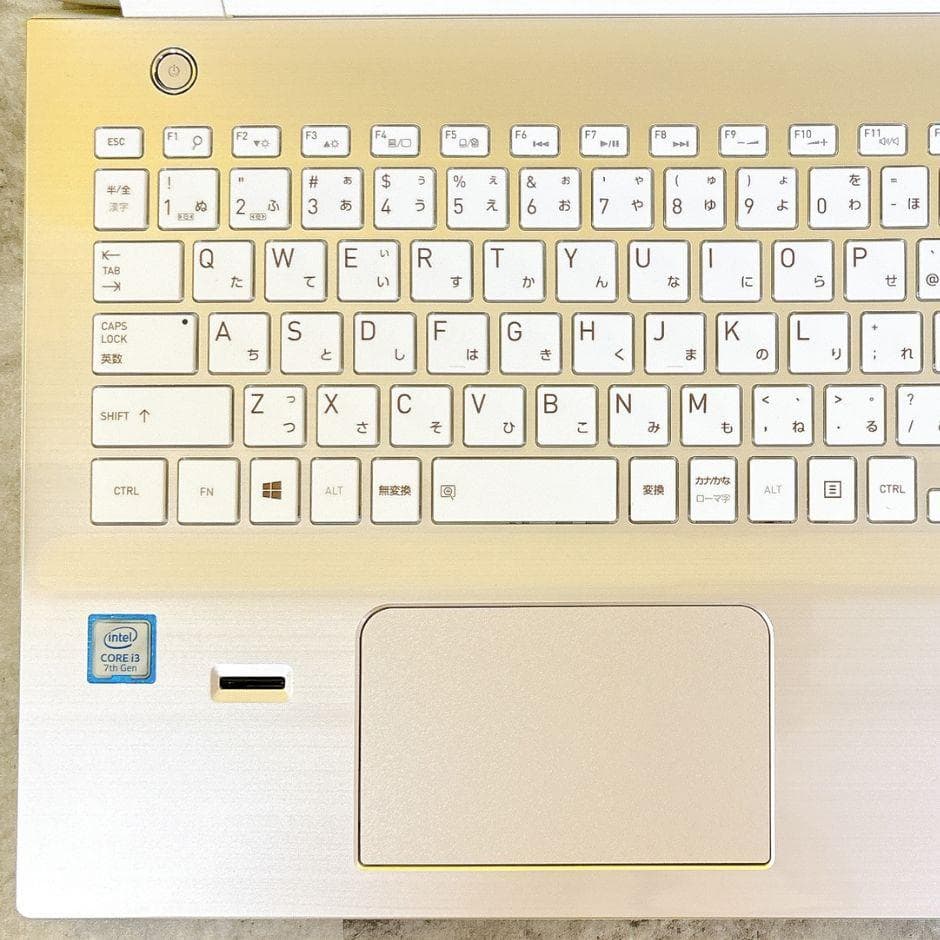 SSDで快適✨おしゃれゴールド❣ブルーレイ フルHD カメラ付 薄型 Win11