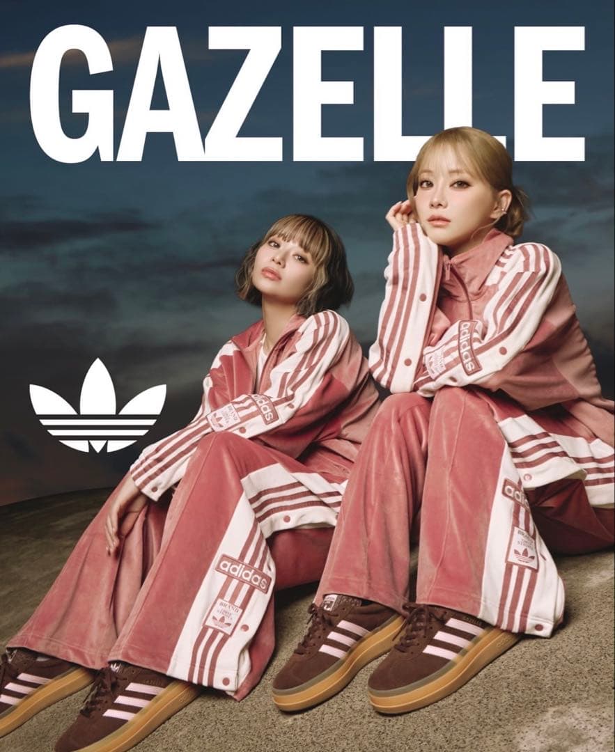 新品未使用】adidas ベロア トラックジャケット ピンク Mサイズ - メルカリ