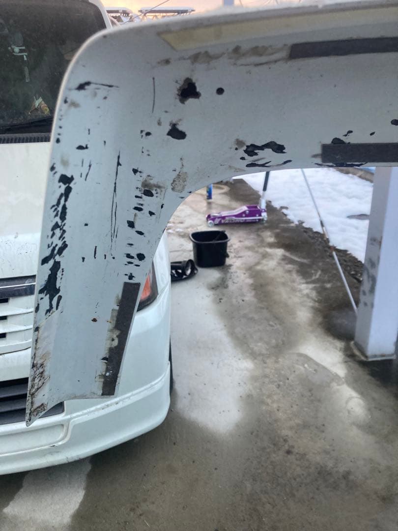 ワゴンR MC22S ファブレス リアウイング - メルカリ