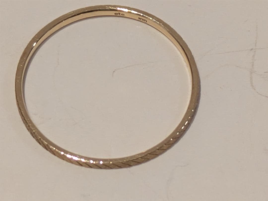 ぴ*ん様 ete K10 クレール カットリング 0.6g 710929 15号