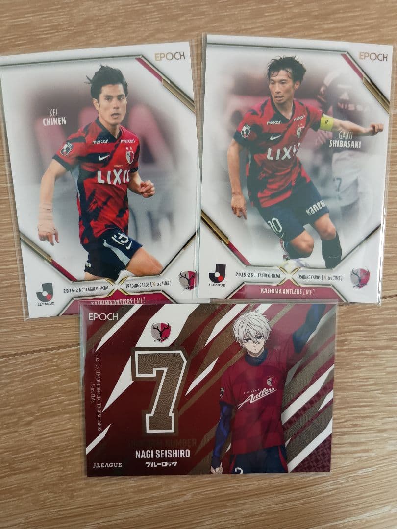 鹿島アントラーズ トレカセット EPOCH 2025-26 X-tra TIME - メルカリ