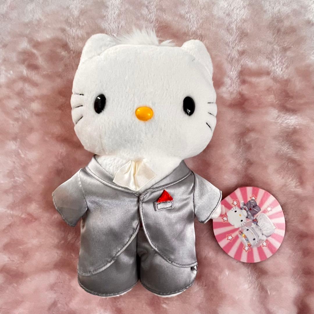 非売品 ハローキティ & ダニエル ウエディング ペア ぬいぐるみ 2000年