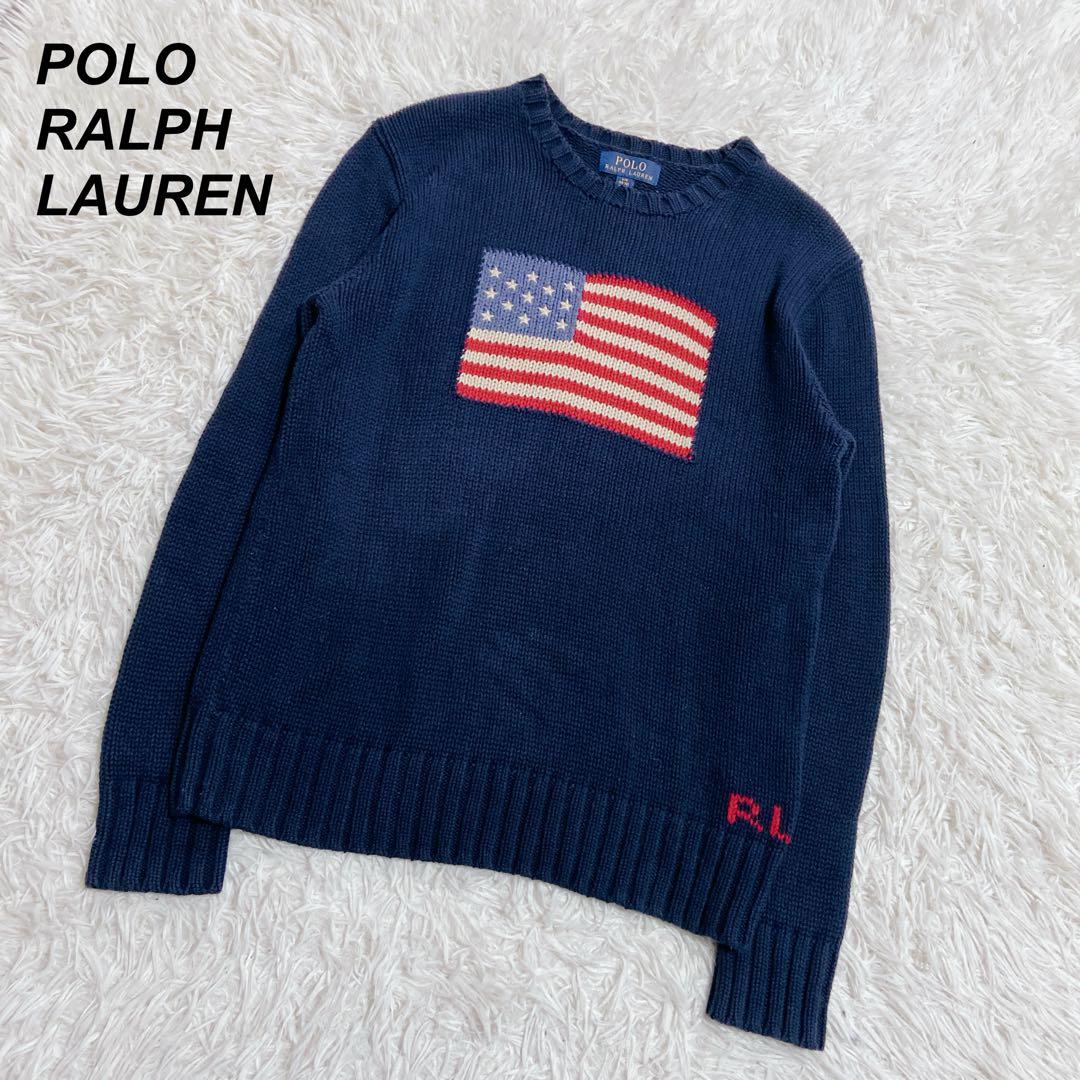 キミ　POLO RALPH LAUREN 星条旗 ニット　セーター POLO RALPH LAUREN（ポロ・ラルフローレン） ポロ ラルフローレン