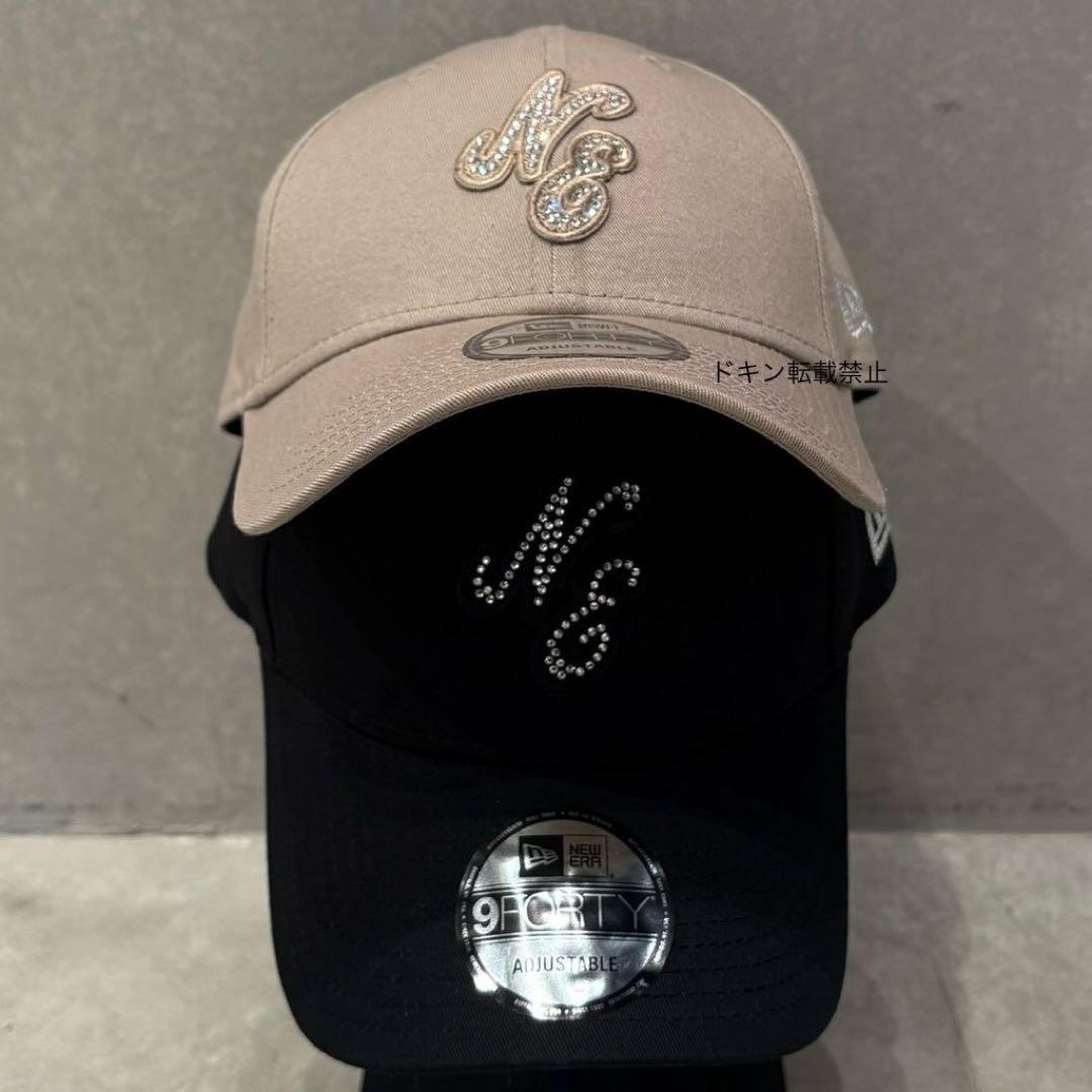 ニューエラ 9FORTY ラインストーン クラシックロゴ ブラック - メルカリ