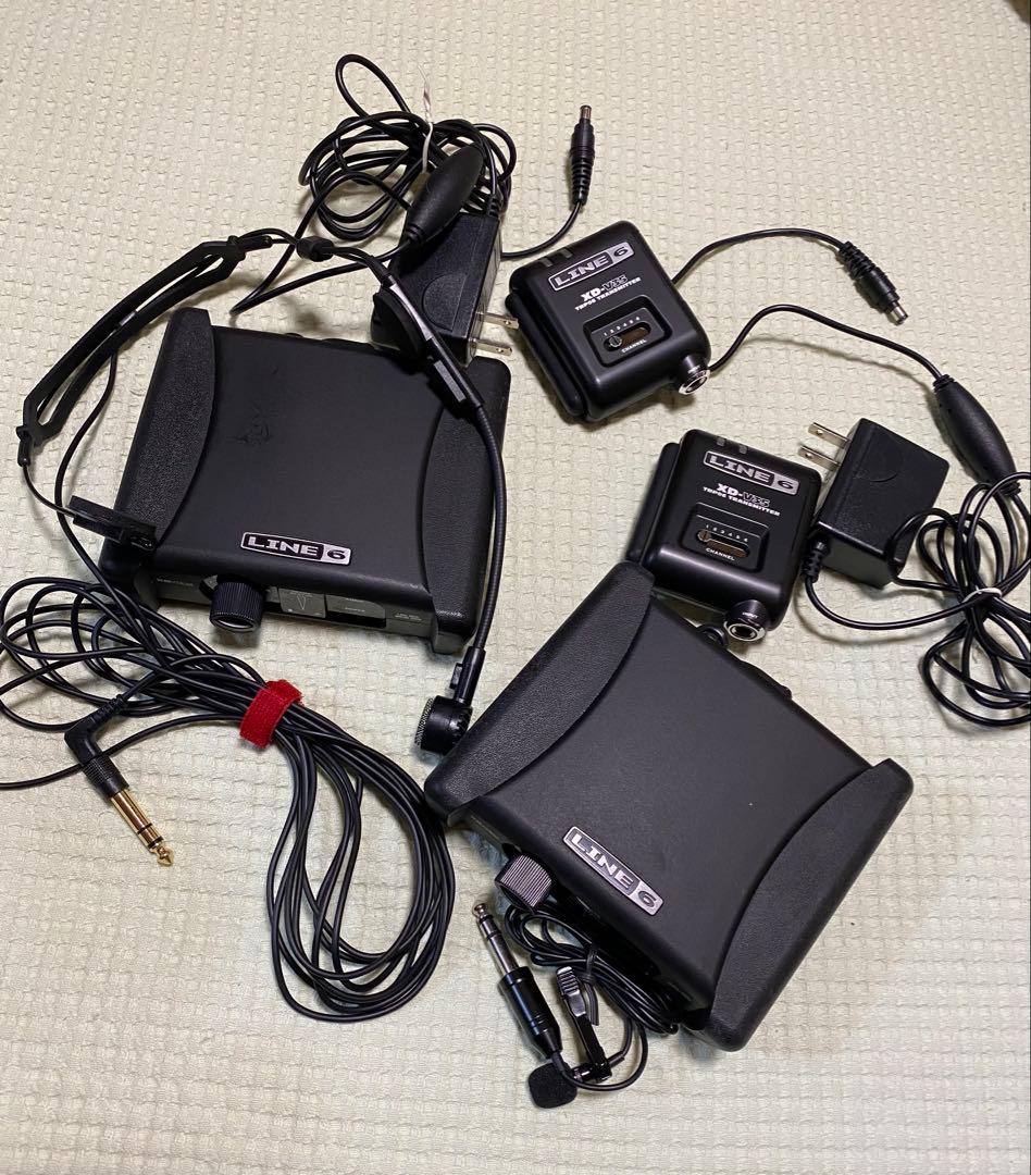 LINE 6 XD-V35 デジタルワイヤレスマイク 2セット - メルカリ