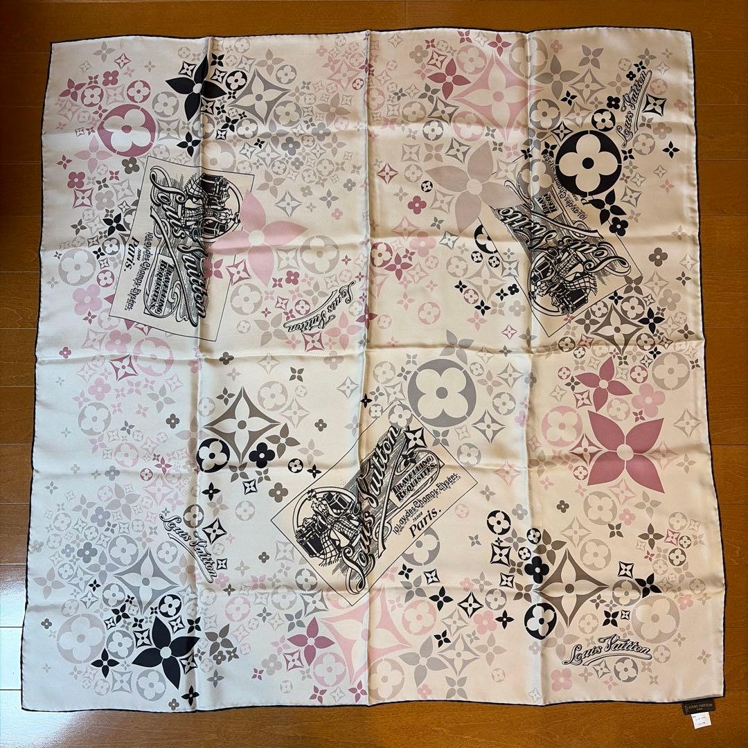ルイヴィトン シルクスカーフ ルイ・ヴィトン】アーティストが描く心惹かれる世界！シルクスクエア