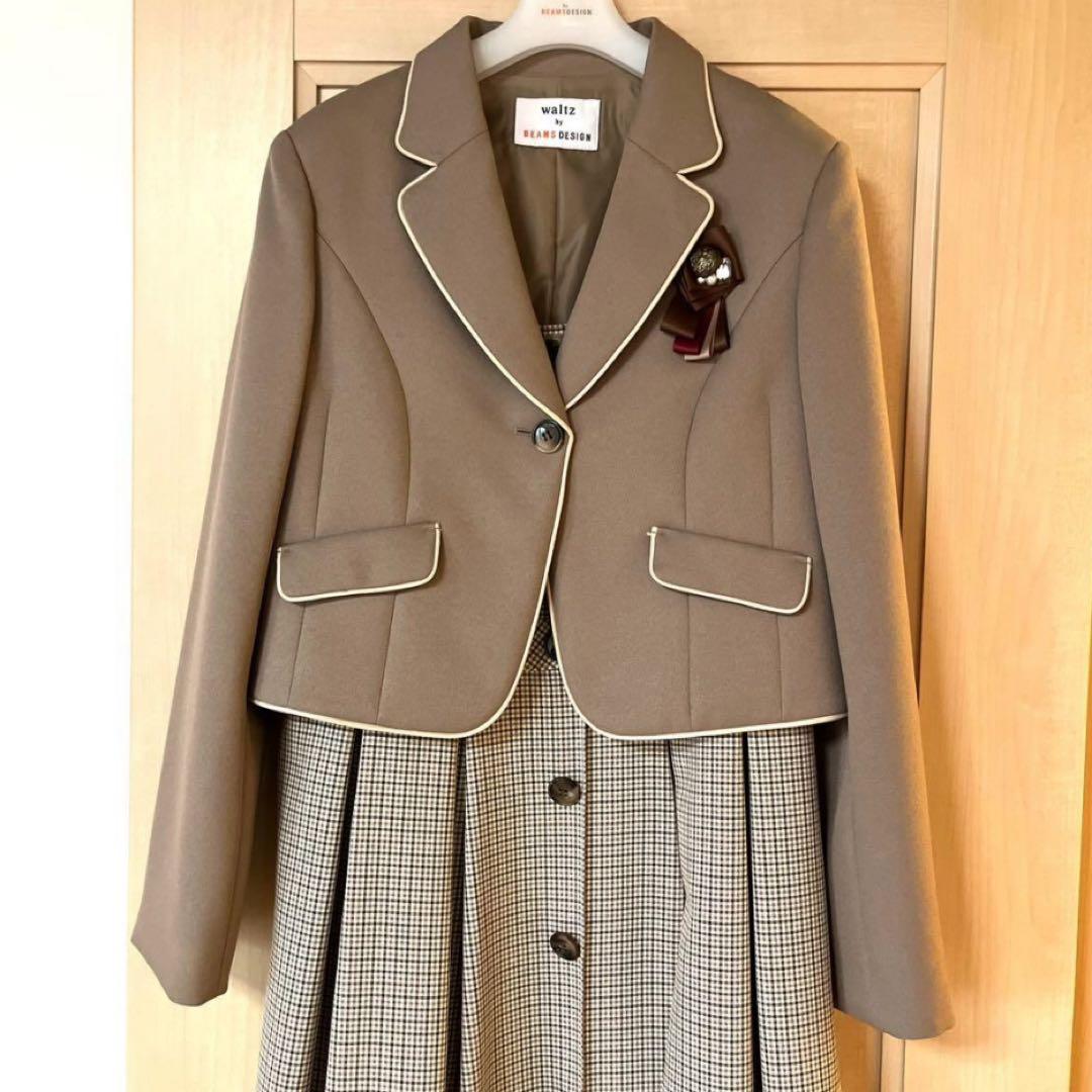 【極美品】165㎝　waltz by BEAMS DESIGN　卒業入学式スーツ waltz by BEAMS DESIGN 3ツ釦ジャケットスーツ キッズ 男の子