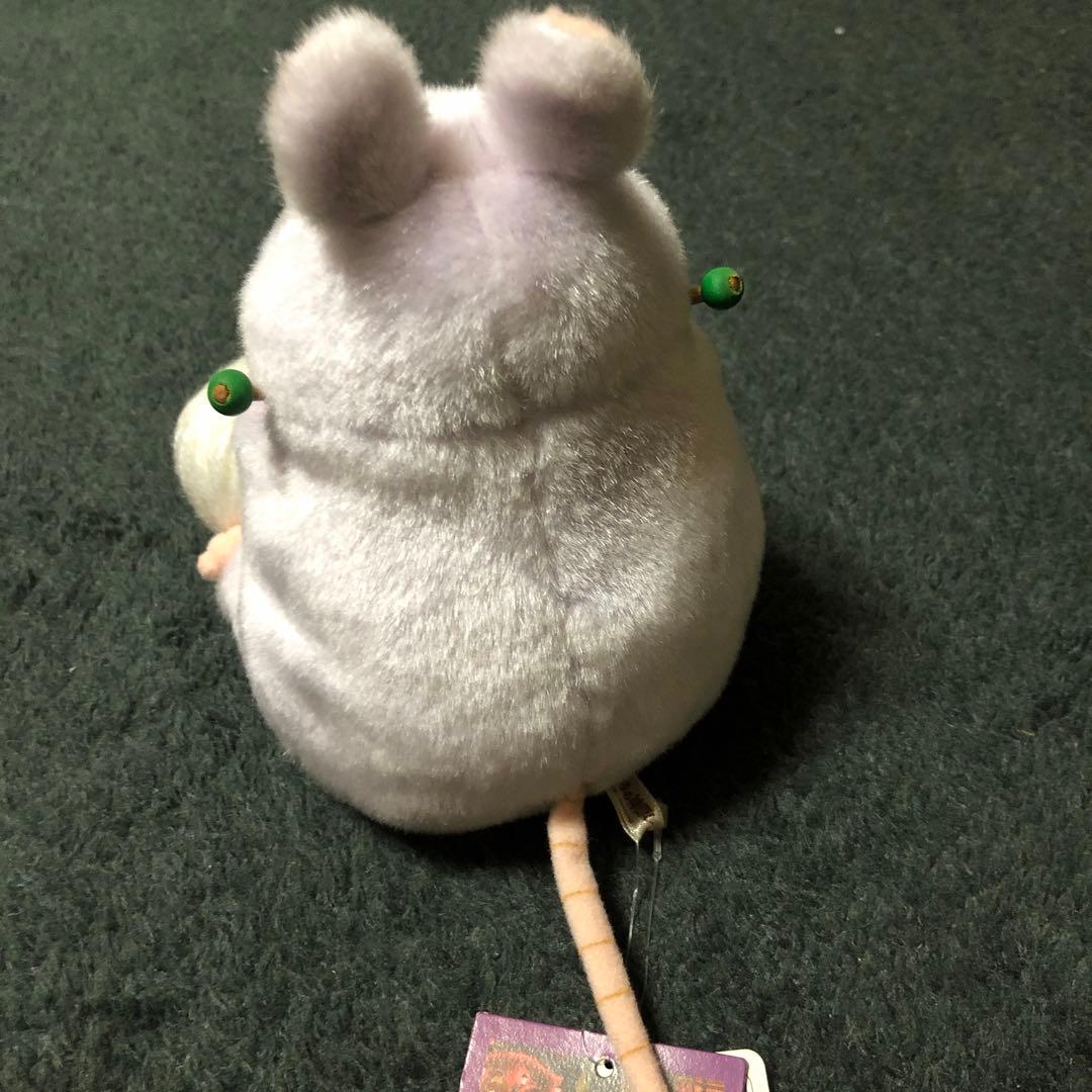 レア品 千と千尋の神隠し 坊ネズミ 毛糸玉付 当時モノ ぬいぐるみ