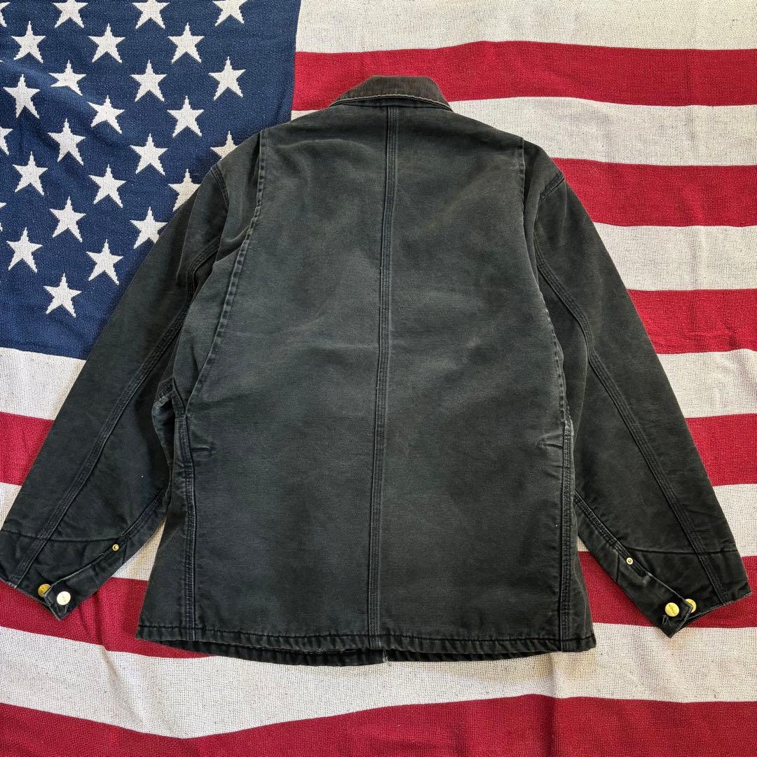 90s USA製 カーハート C01 BLK ダック チョアコート 黒 44 L - メルカリ