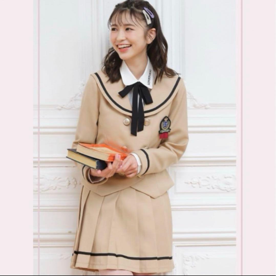 ラブトキ ラブトキシック 卒服 卒業式 150 女の子 セーラー ベージュ