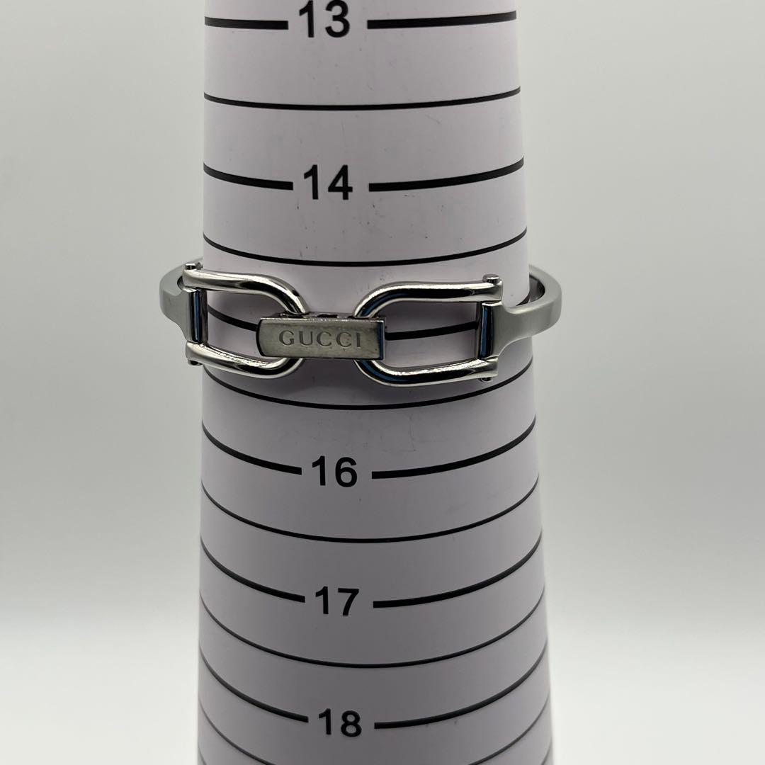 稼働 付属品 GUCCI グッチ 1500L QZ SS ブラック文字盤 - メルカリ