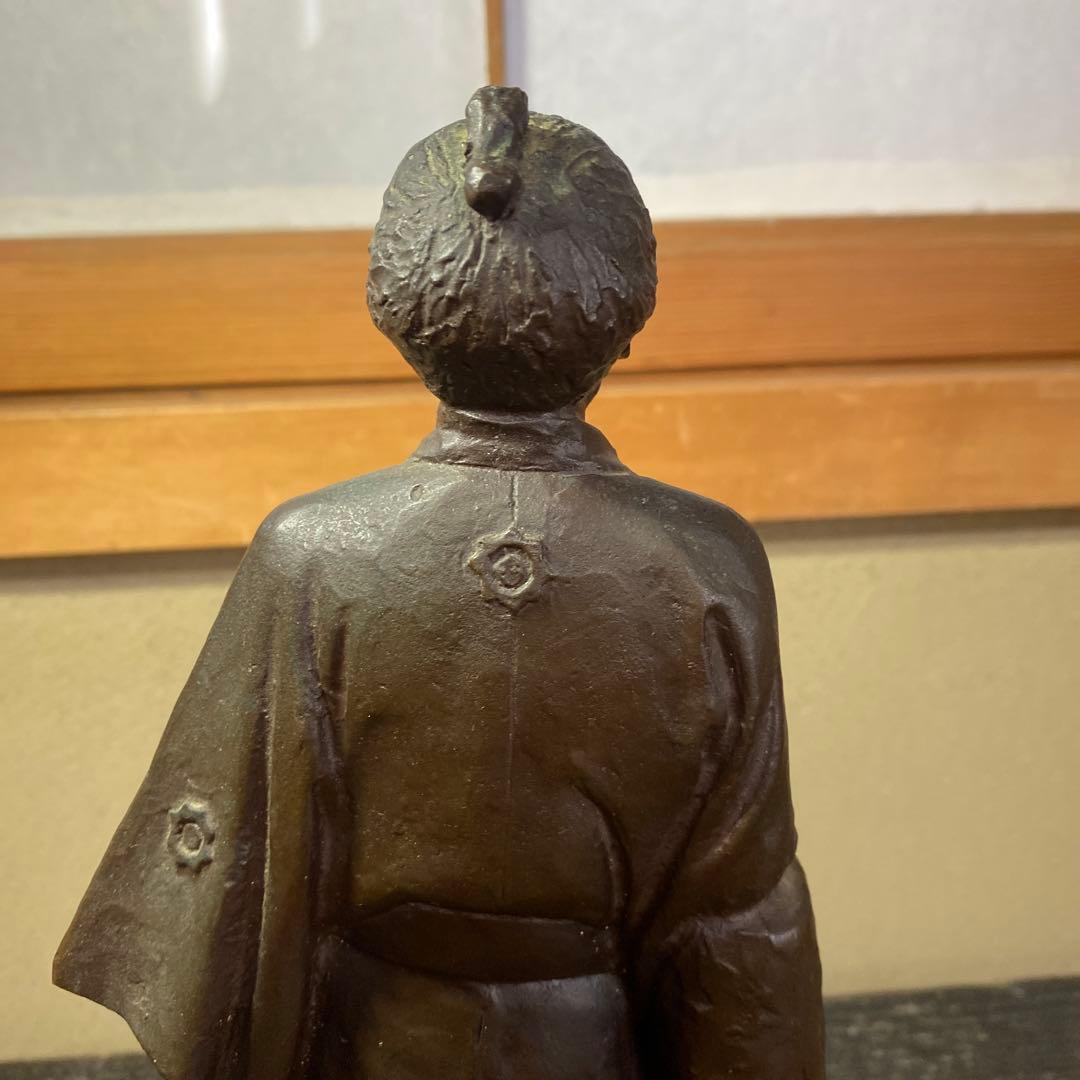 専用 喜多敏勝作 銅器 坂本龍馬像 31cm9cm12.5acm - メルカリ