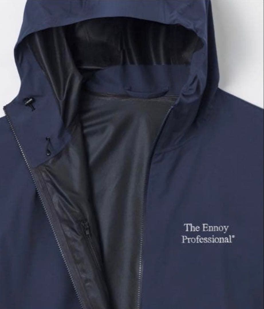 ENNOY 3Layer Shell Hoodie Navy - メルカリ