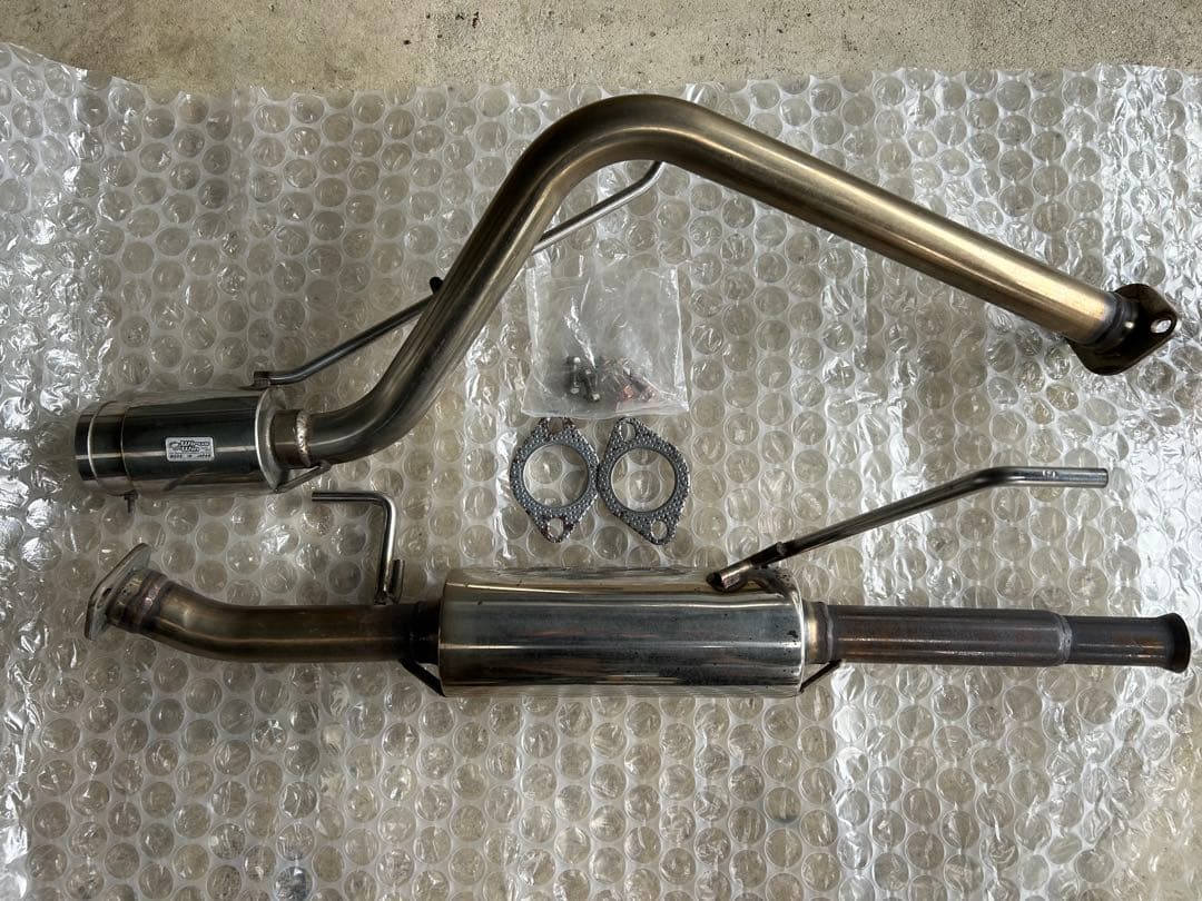 ウィルズウィン　コンパクトマフラー バズーカー　DA17V エブリィ WirusWin】スズキ エブリイ バン（エブリー バン）（5BD-DA17V・3BD