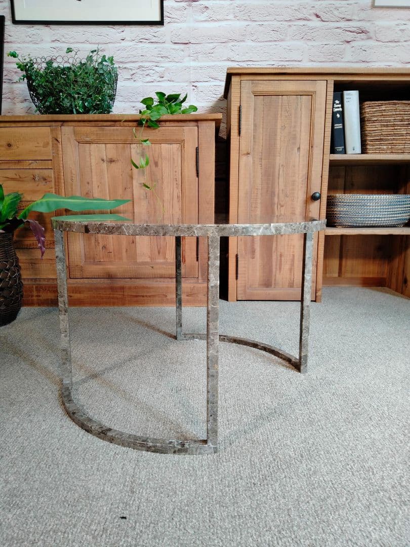 【荷川取良夫】 einteriors 大理石テーブル 展示品 GAK⑧