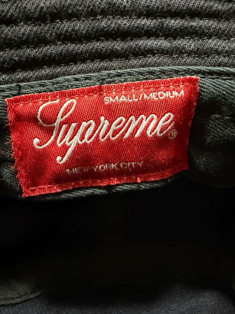 12/14値下げsupreme 25ss Denim Crusher 黒 S/M SUPREME