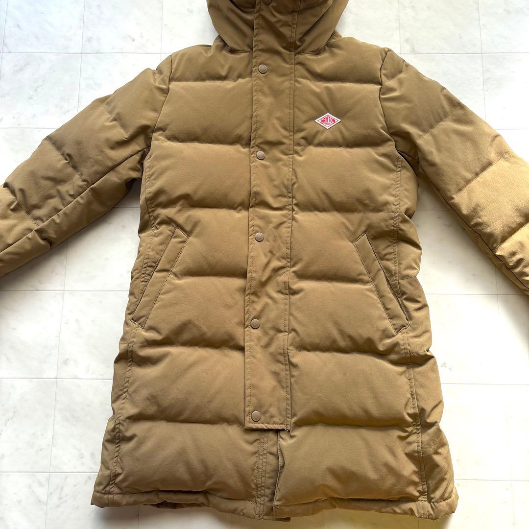 ダントン ダウンコート キャメル 38サイズ 防寒 アウター ダウン