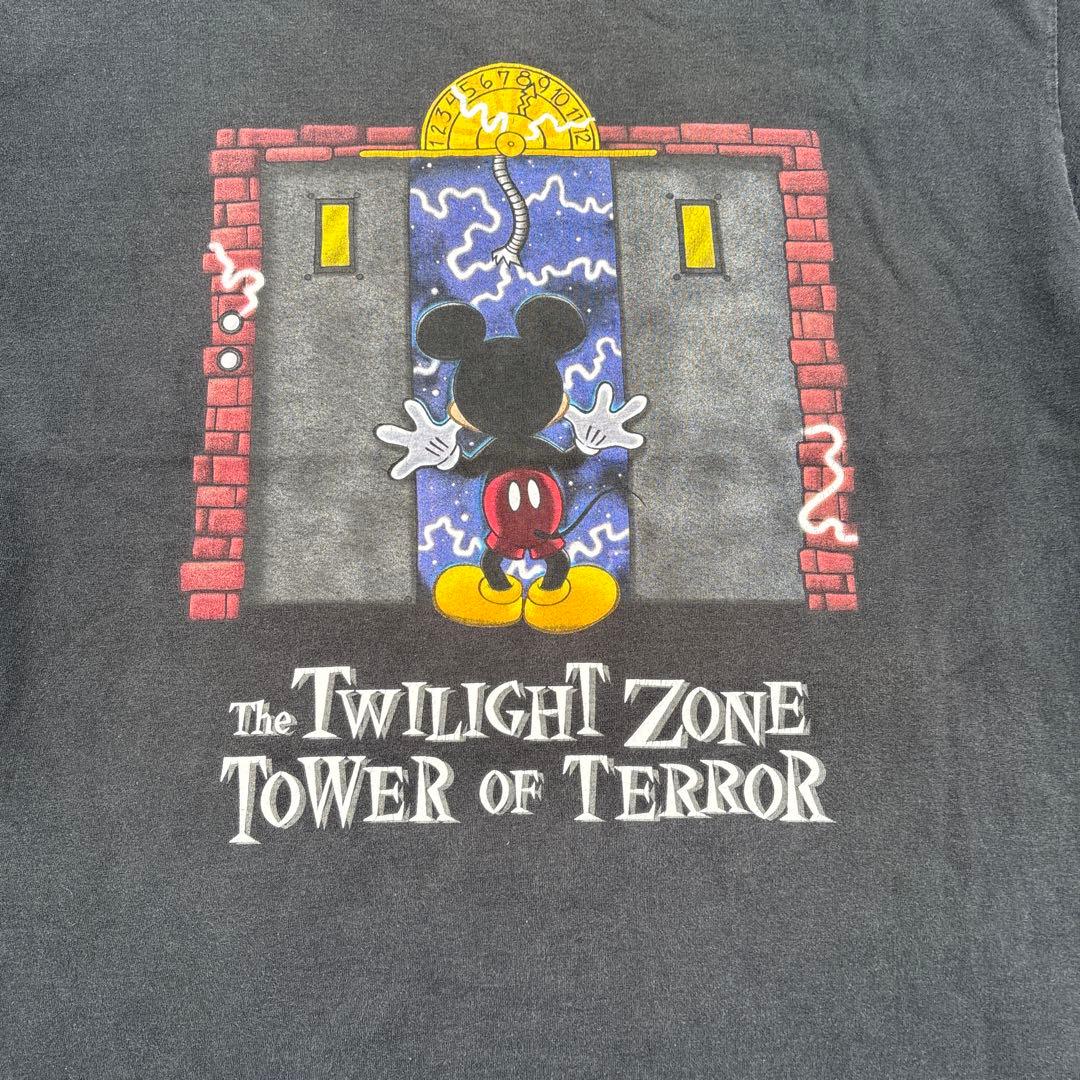 90s XL disney vintage タワーオブテラー T ミッキー - メルカリ