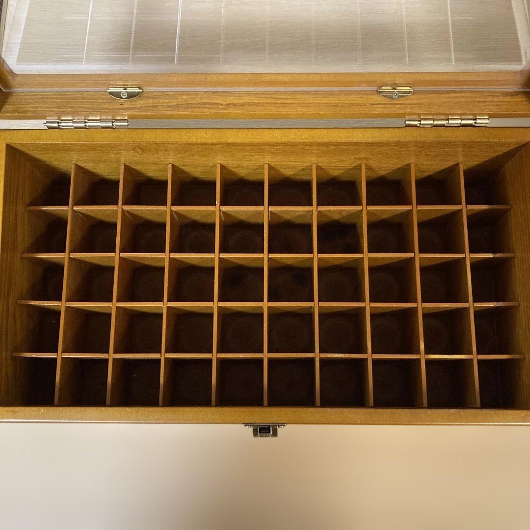 doTERRA ドテラ ウッドボックス 小窓 木箱 50本収納 ケース - メルカリ