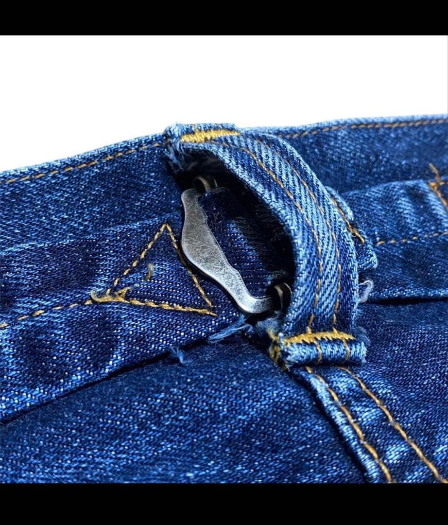 90s LEVI'S リーバイス 201XX デニムパンツ 鬼ヒゲ バレンシア製