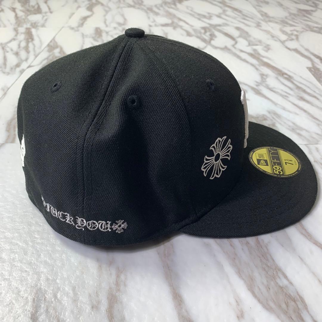 海外限定 ニューエラ クロムハーツカスタム Hats LA キャップ ブラック