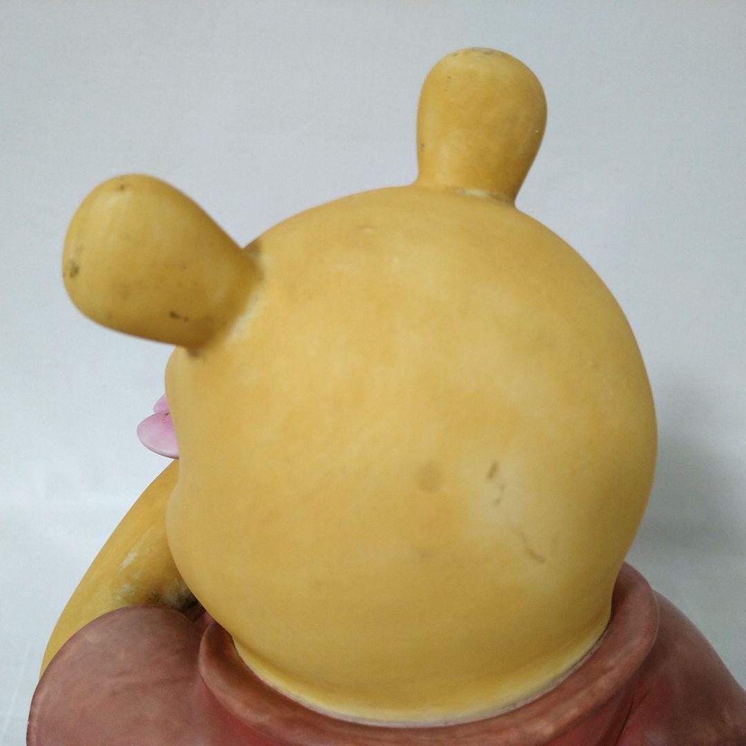 加藤工芸 くまのプーさん スタチュー 陶器 置き物 ガーデニング ビッグ